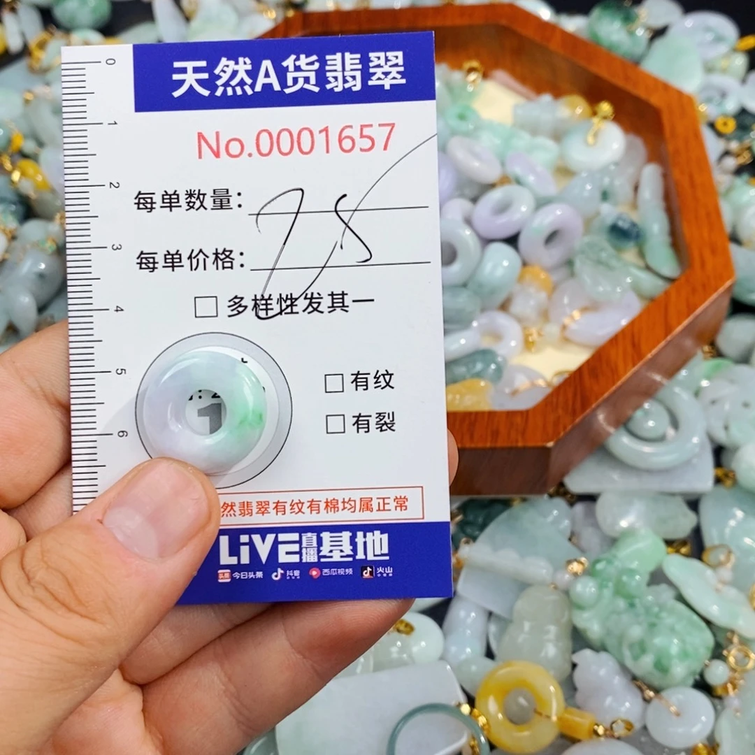 颈饰未镶嵌翡翠1657