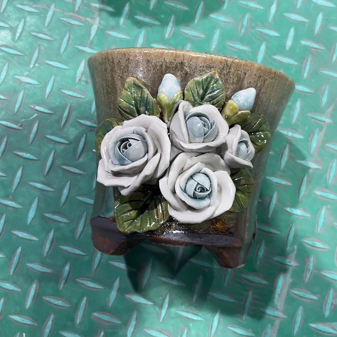 23 号陶然花器手工花盆