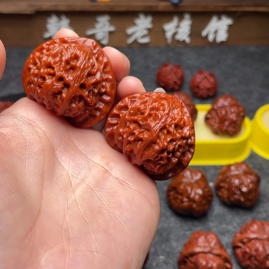 吊坠文玩核桃文玩核桃 手把件 宫灯 41