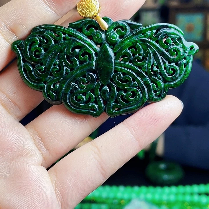 翡翠银S925镶嵌颈饰多样性