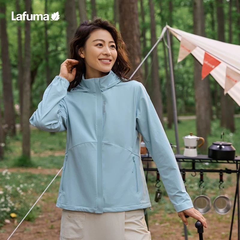 LAFUMA乐飞叶户外25拒水Cordura耐磨夹克女登山徒步外套LFJA5AF11