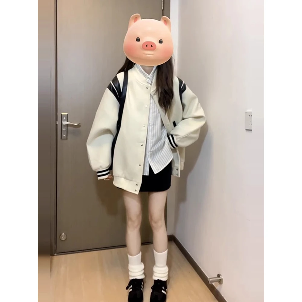 韩系独特高级感超好看减龄漂亮洋气外套女春季2025新款爆款棒球服