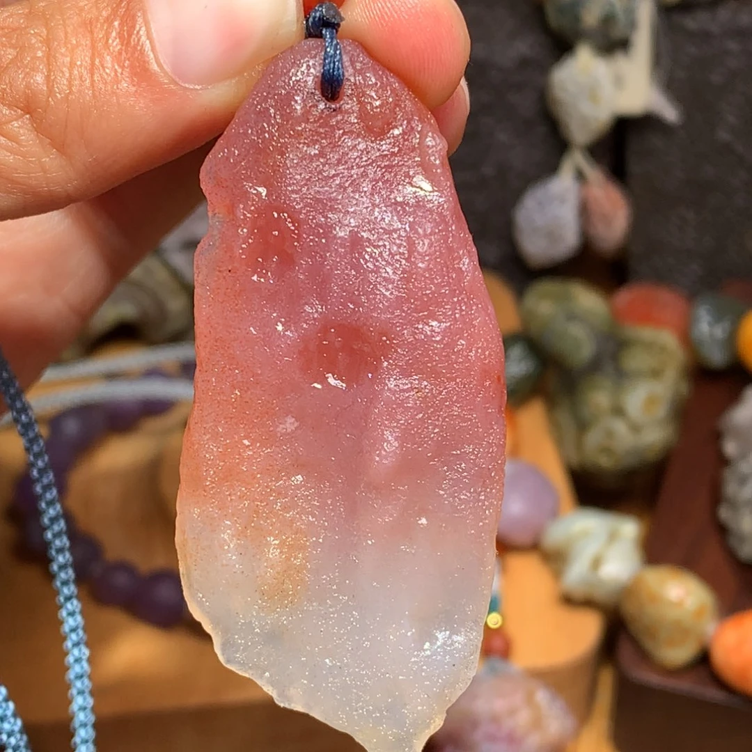 未镶嵌玛瑙/玉髓珠宝半成品