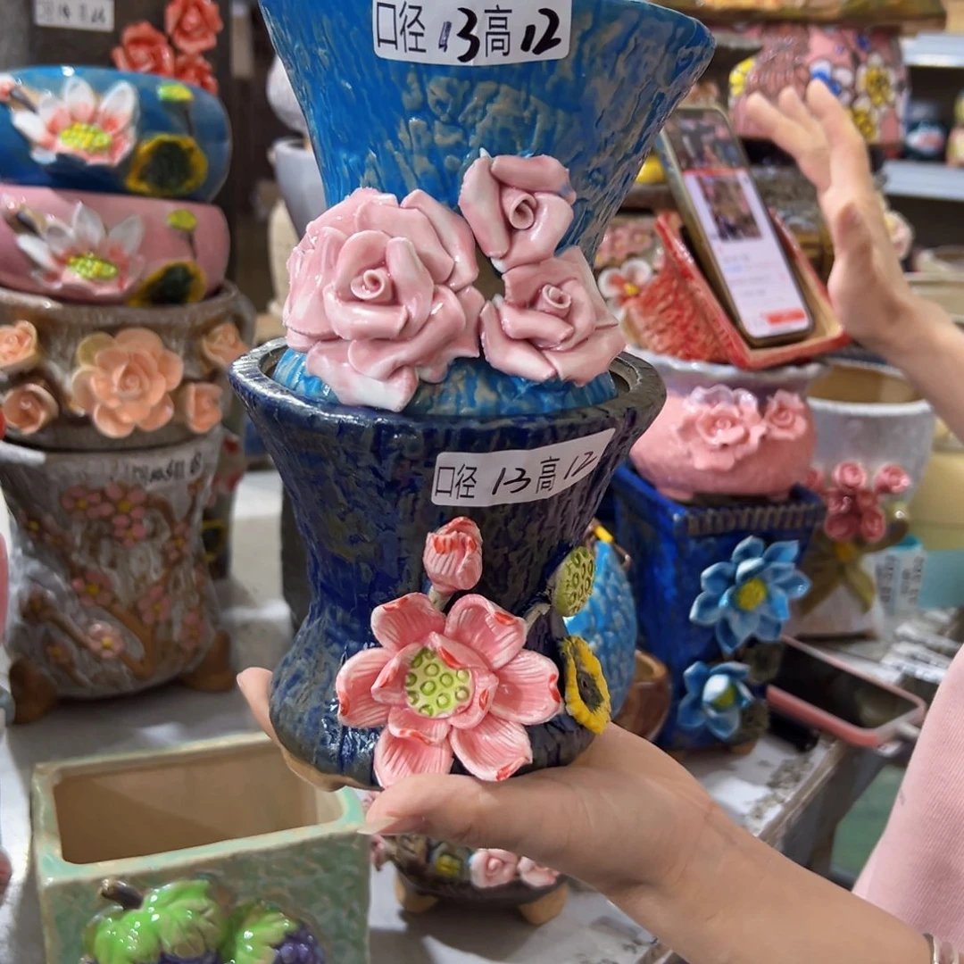 本场满100送一个花盆