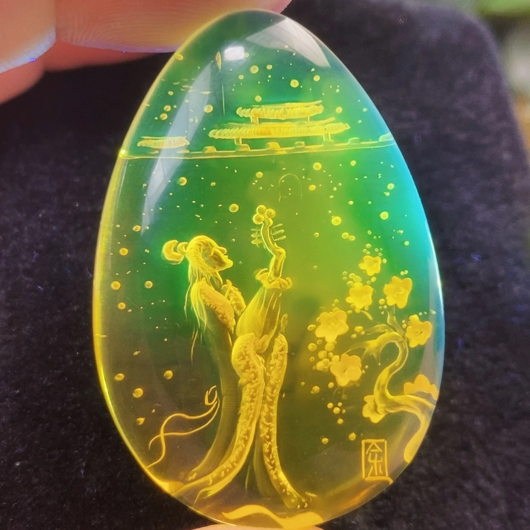 【闪购商品】金珀吊坠(不含链)未镶嵌