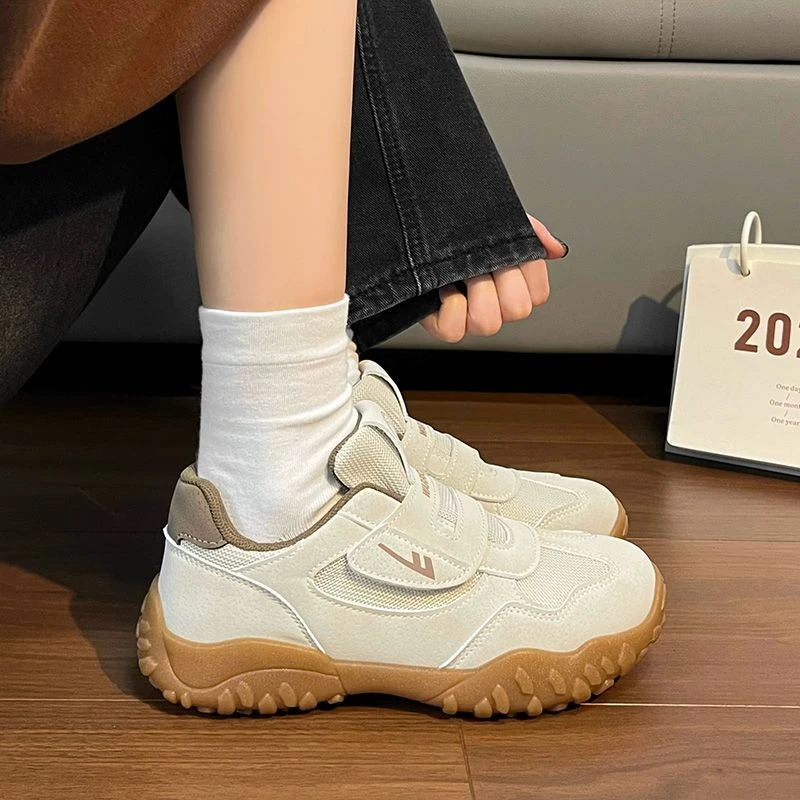 回力女鞋厚底耐磨运动鞋新款透气软底休闲鞋户外潮流百搭德训鞋子