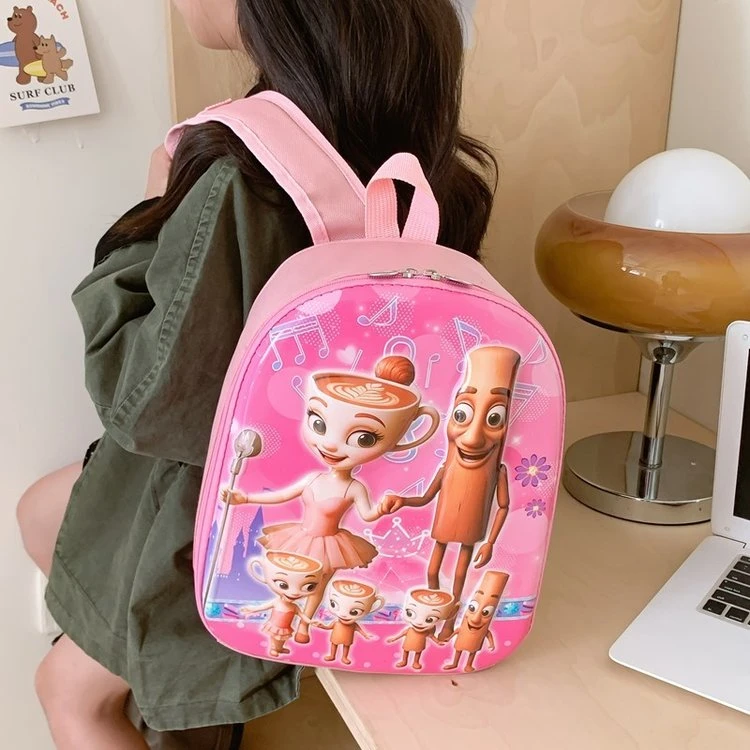 卡通硬壳幼儿园3-6岁宝宝可爱双肩背包潮男童女孩儿童书包