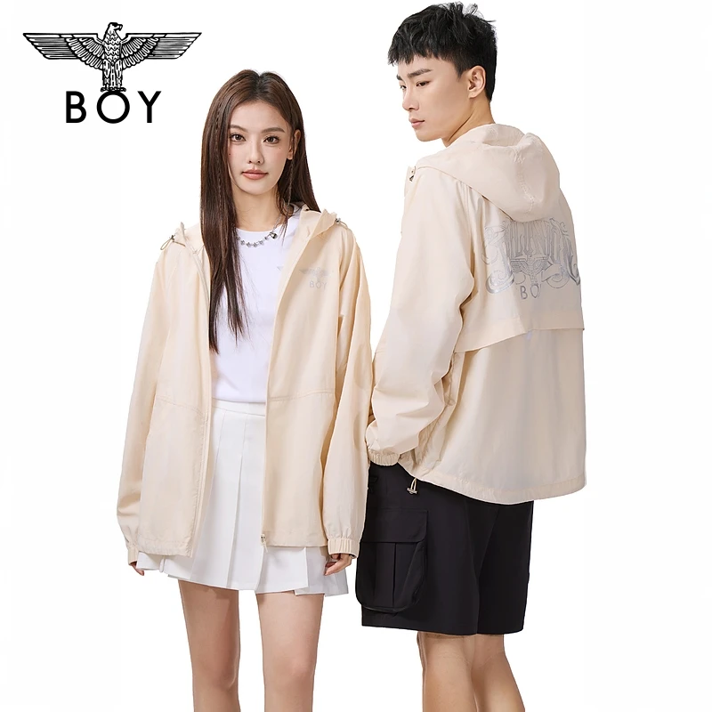 BOY LONDON中性款时尚潮流百搭通勤梭织外套N23050