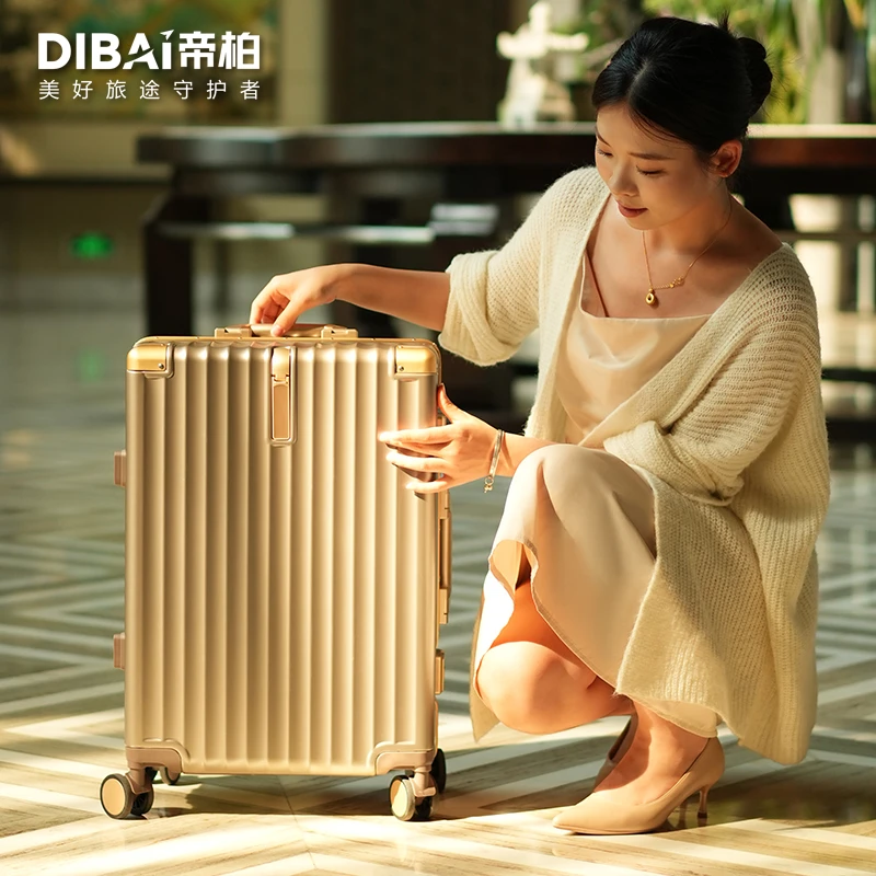 帝柏行李箱2025新款20寸女可登机高档拉杆箱密码26寸男款旅行箱