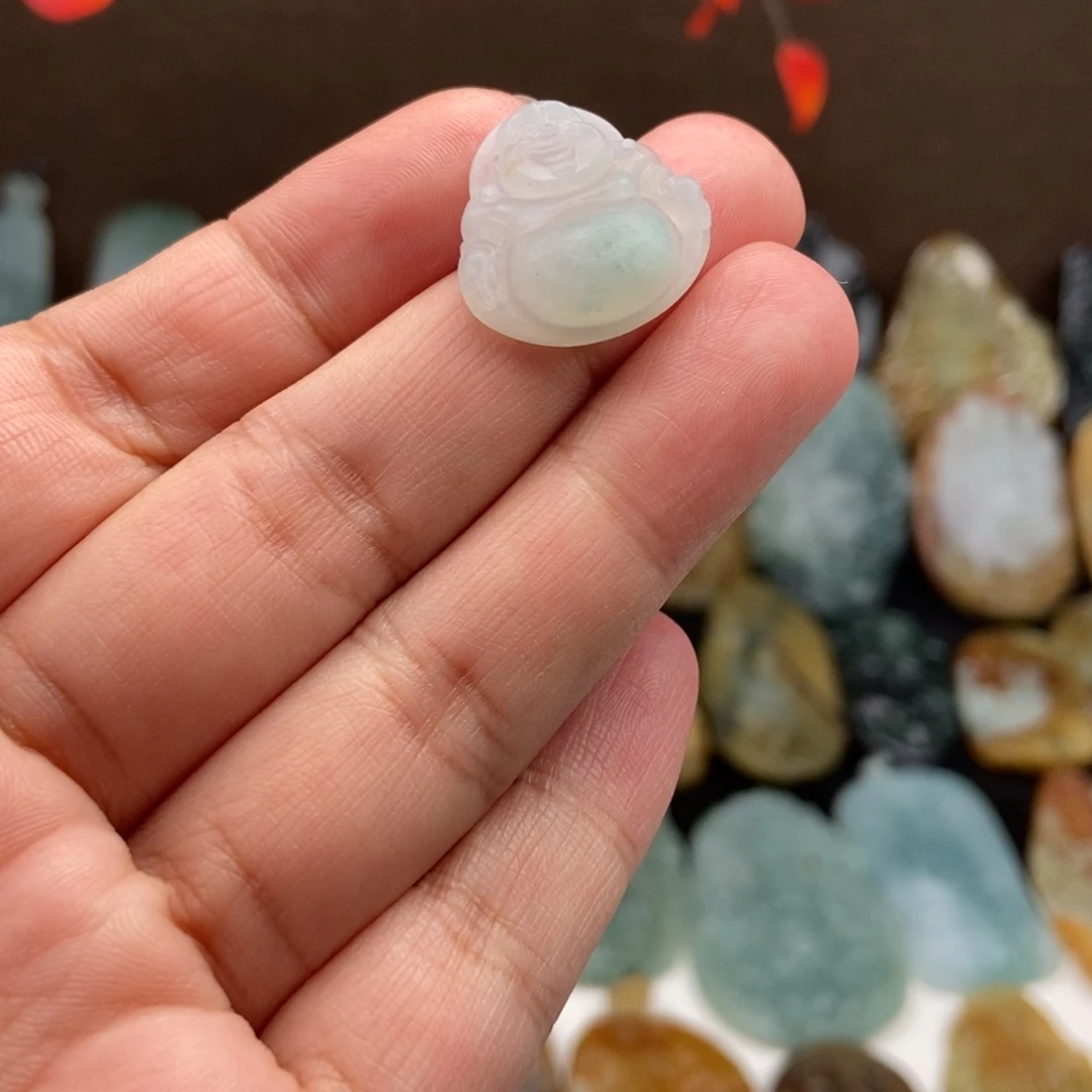 定制翡翠未镶嵌天然缅甸翡翠A货