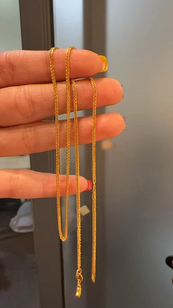 足金999项链   4.51克