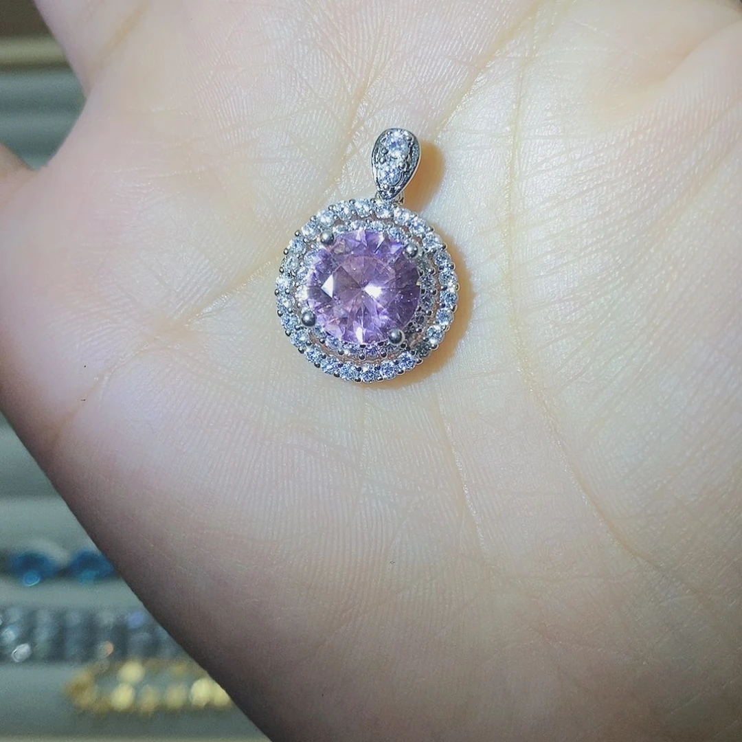 【闪购商品】托帕石耳饰银S925镶嵌