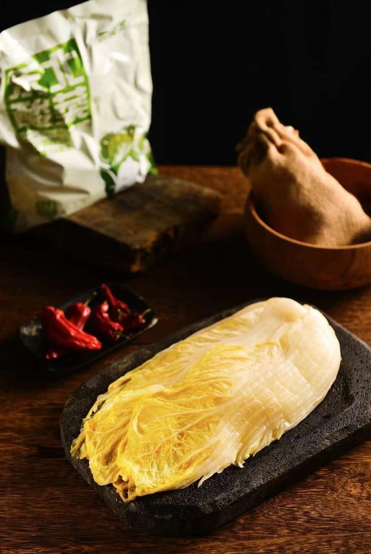 精品【东北酸菜】乳酸菌发酵酸菜1kg(颗)*3袋