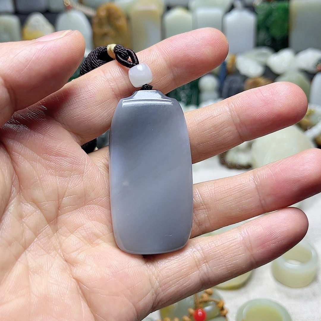 和田玉未镶嵌挂件D****y