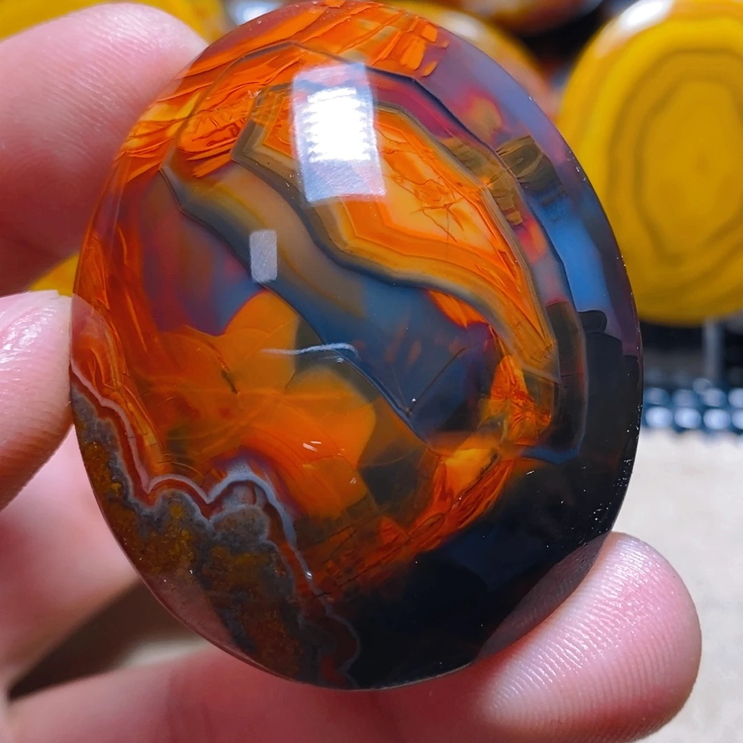 玛瑙/玉髓颈饰未镶嵌A****A