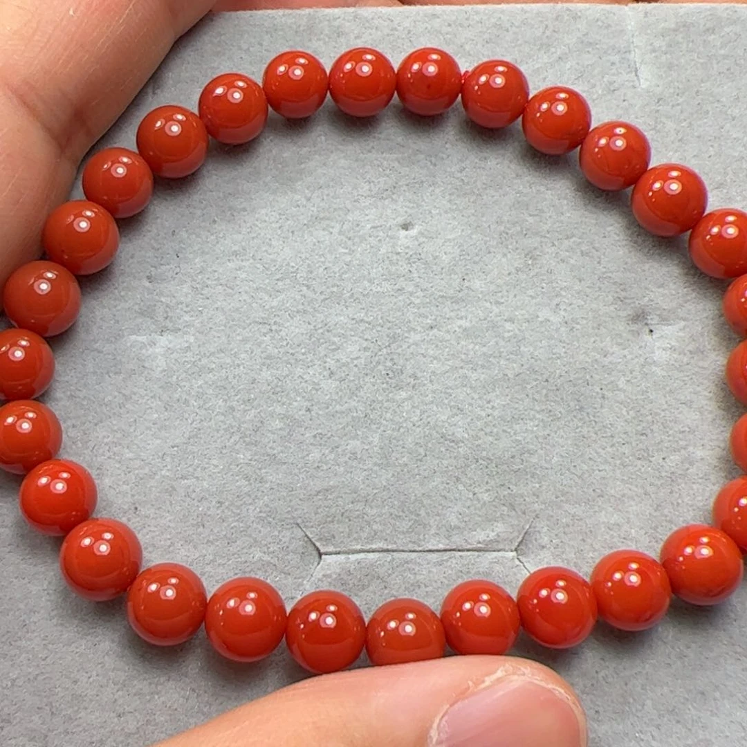 南红玛瑙珠子未镶嵌一***森