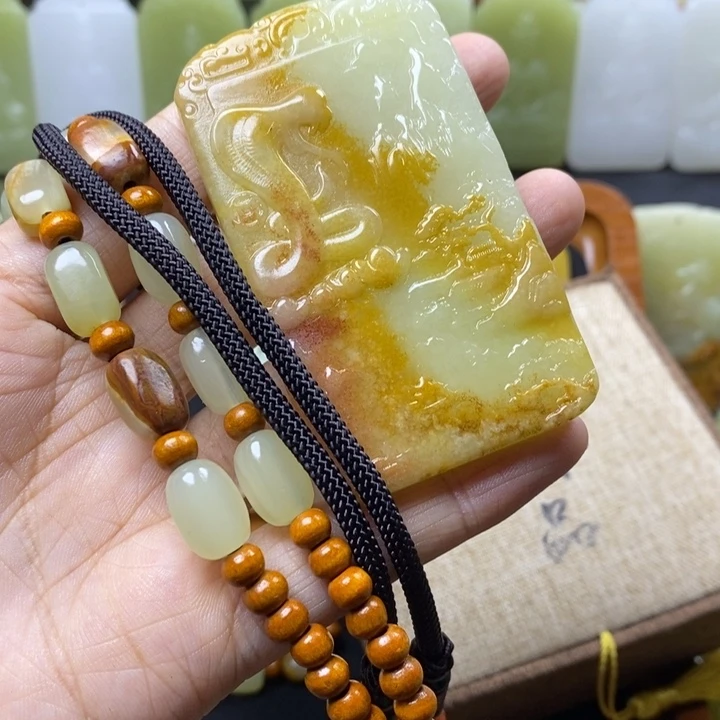 石材昆仑山料一套