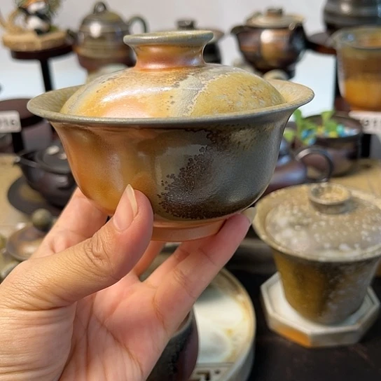 蒙*森柴烧茶具柴烧茶具