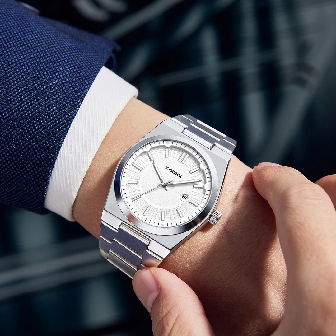 高颜值手表男款时尚简约日历防水高级感气质品味夜光潮流男士手表