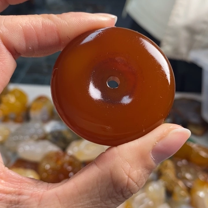 玛瑙/玉髓吊坠(不含链)未镶嵌