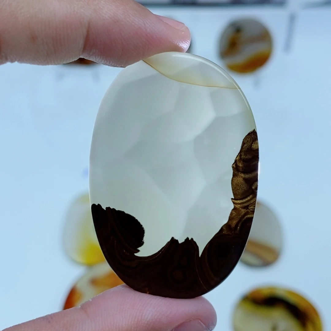 玛瑙/玉髓未镶嵌珠宝半成品