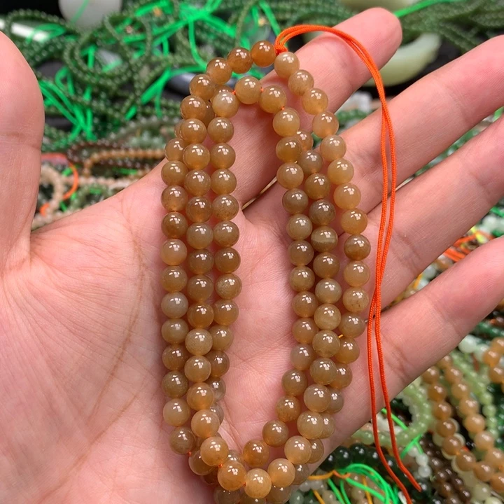 和田玉未镶嵌手链25