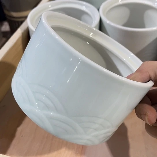 多肉绿植陶瓷花盆9.9包邮，有孔