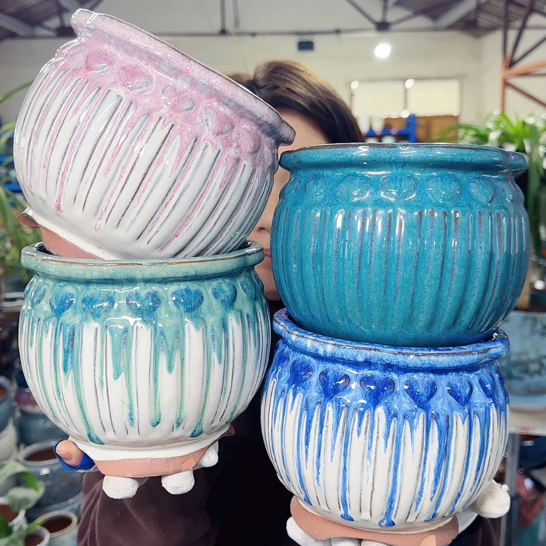 花盆紫砂高13口15