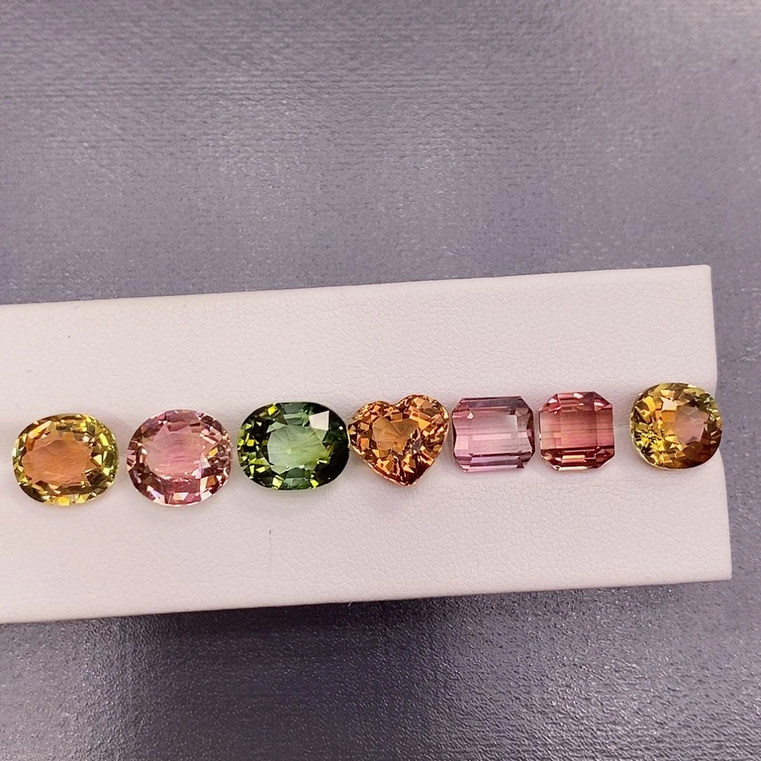 未镶嵌裸石碧玺430元一克拉 选好称重改价上定向