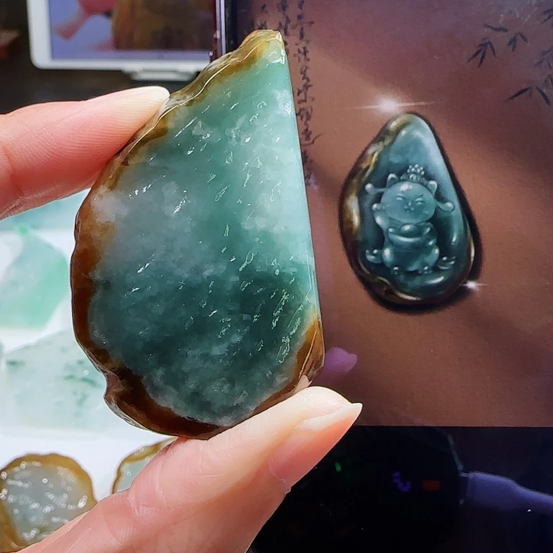 未镶嵌定制翡翠翡翠挂件