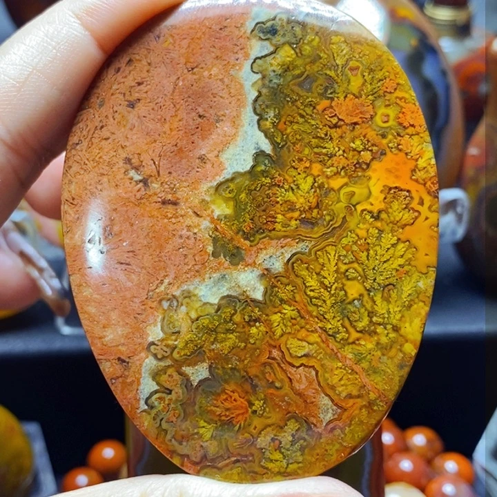 玛瑙/玉髓吊坠(不含链)未镶嵌随*