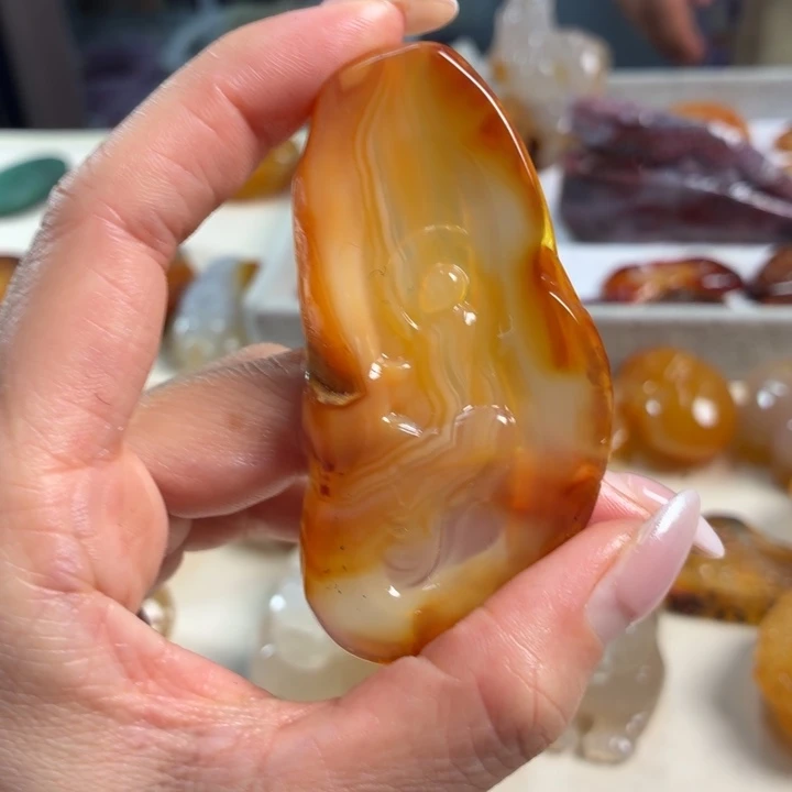 玛瑙/玉髓未镶嵌吊坠(不含链)