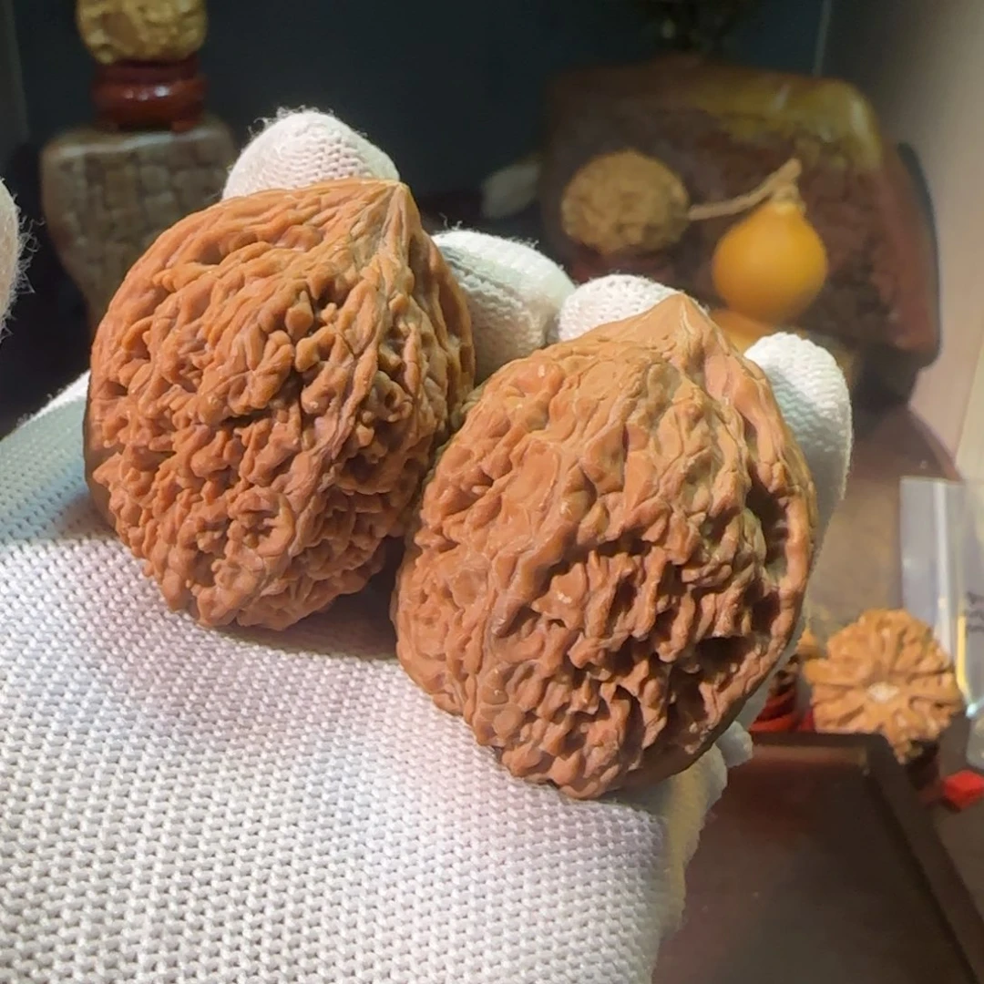 文玩核桃把件大蒜头