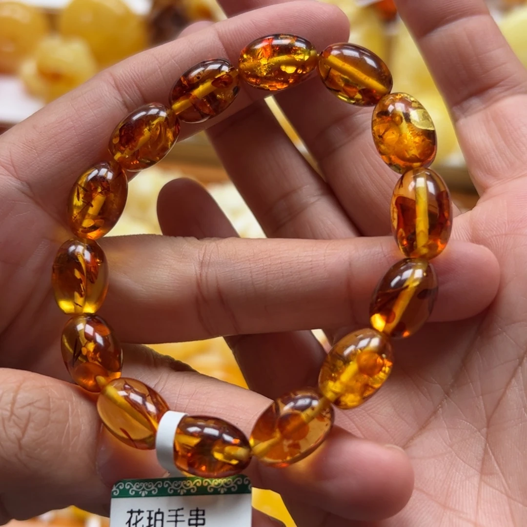琥珀未镶嵌珠宝奇石