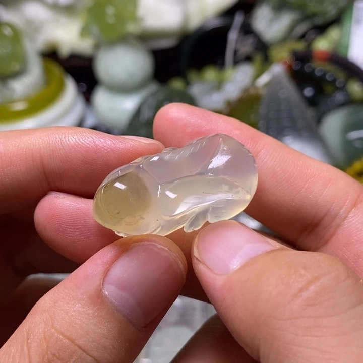 未镶嵌岫玉岫玉颈饰