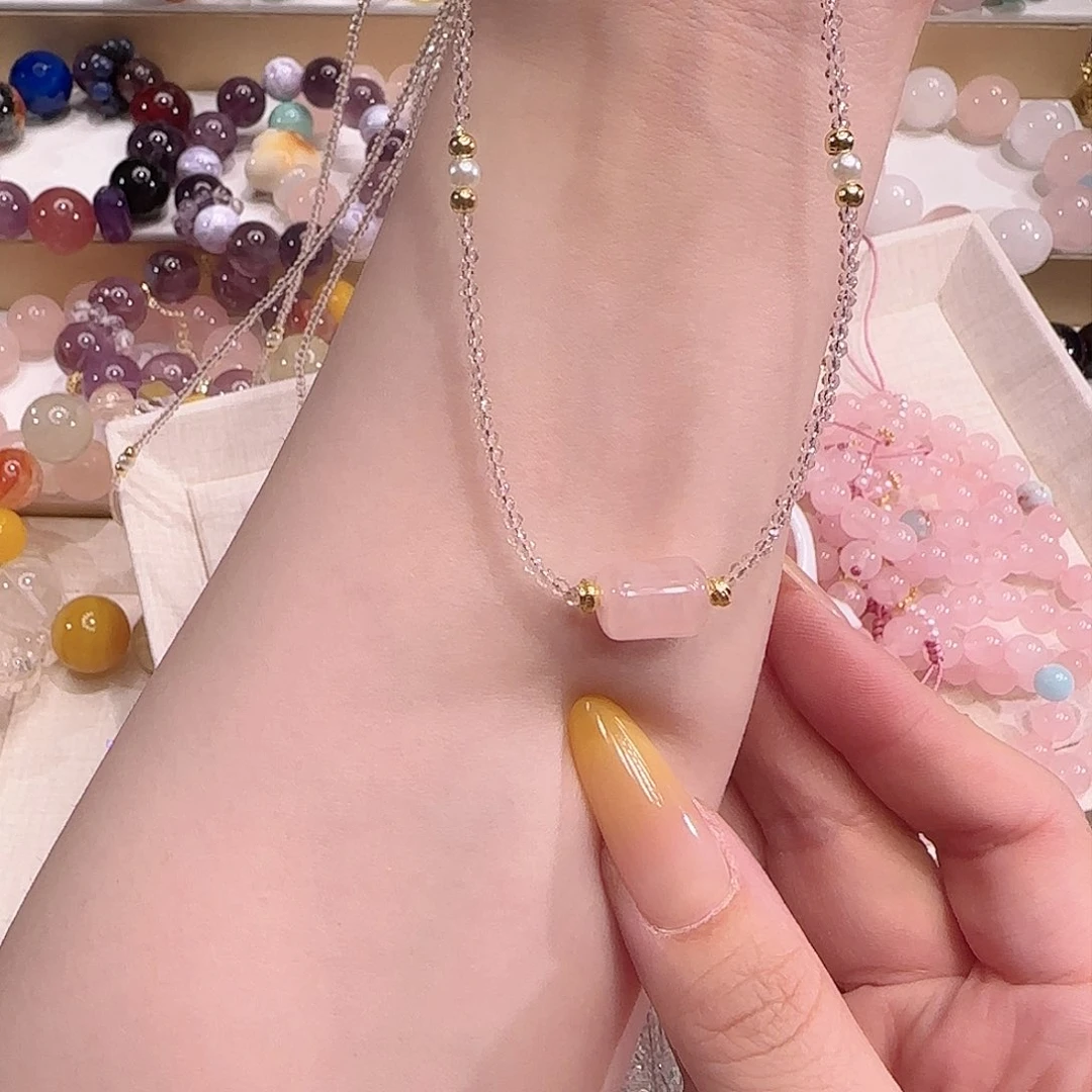 水晶手镯未镶嵌把