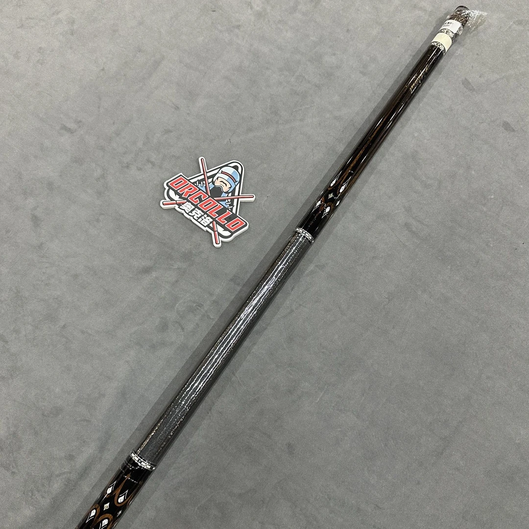 李斯暴君1台球杆大头杆黑八九球 雕刻枫木球杆