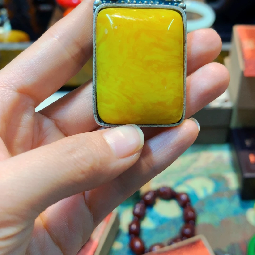 蜜蜡颈饰未镶嵌噢噢哦噢哦噢哦噢