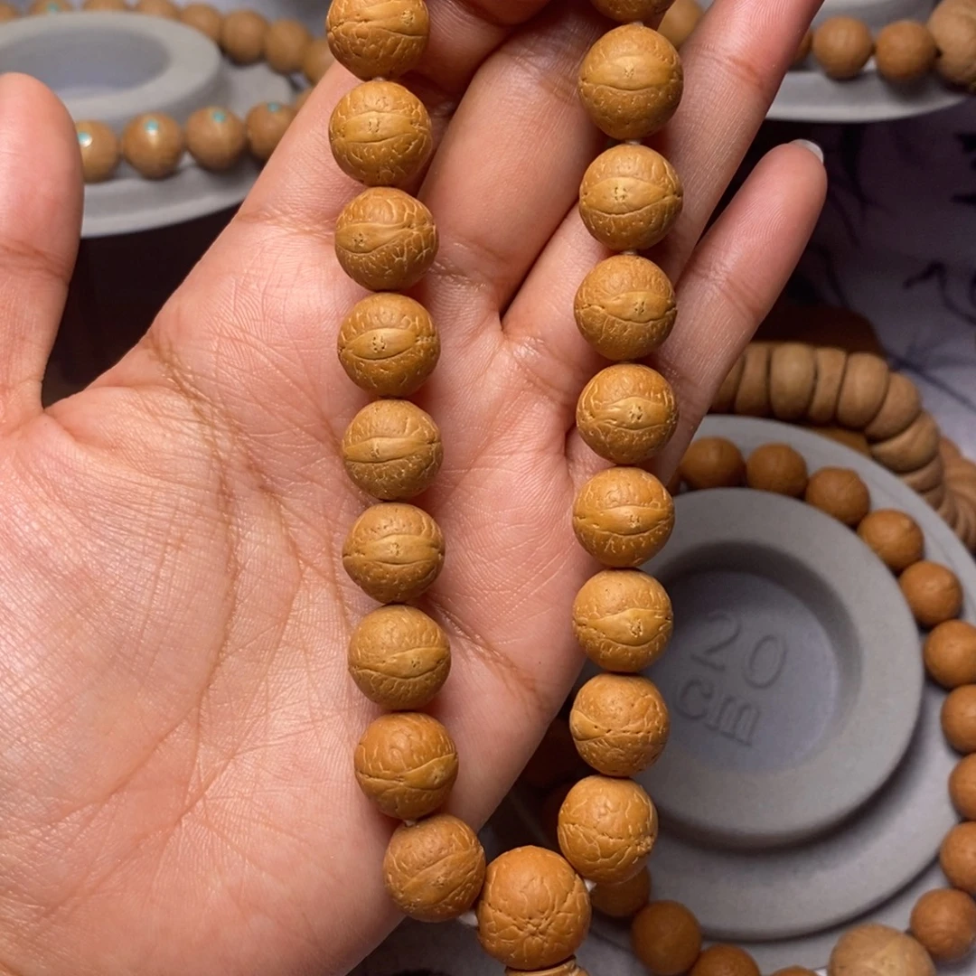 凤眼菩提吊坠手串