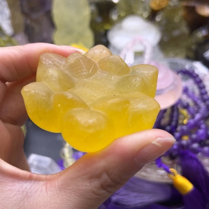 水晶未镶嵌珠宝半成品摆件