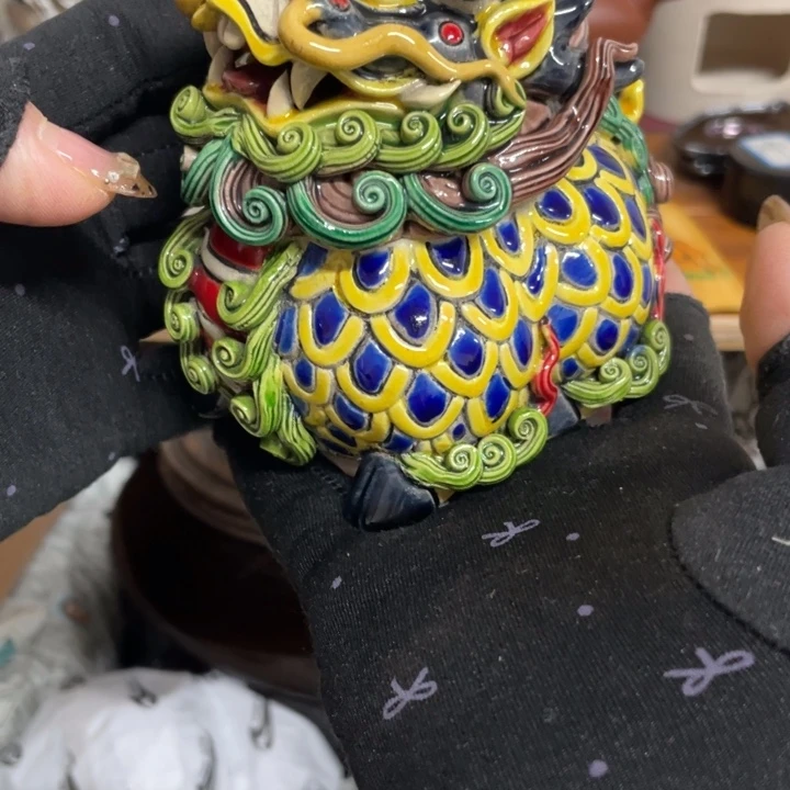 紫砂茶杯过年好放漏了！！