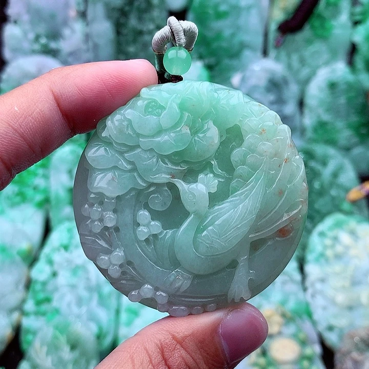 翡翠吊坠(不含链)未镶嵌