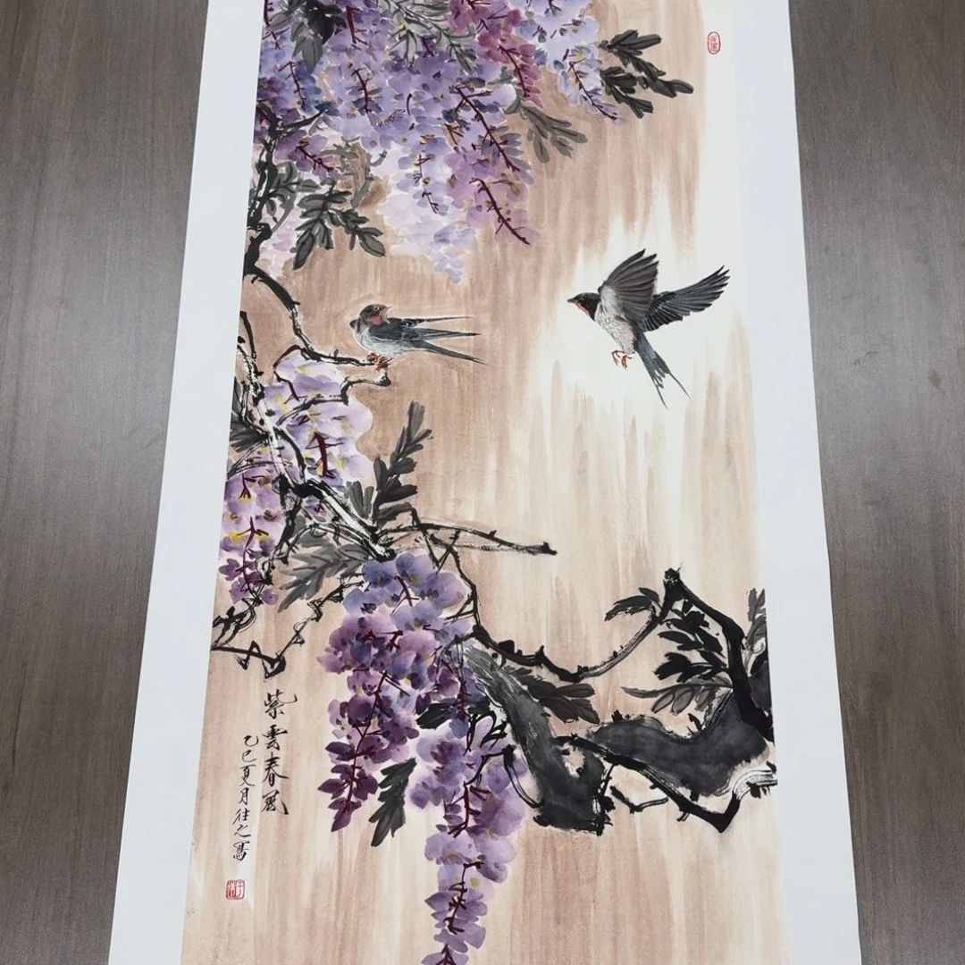 国画手绘国画作品