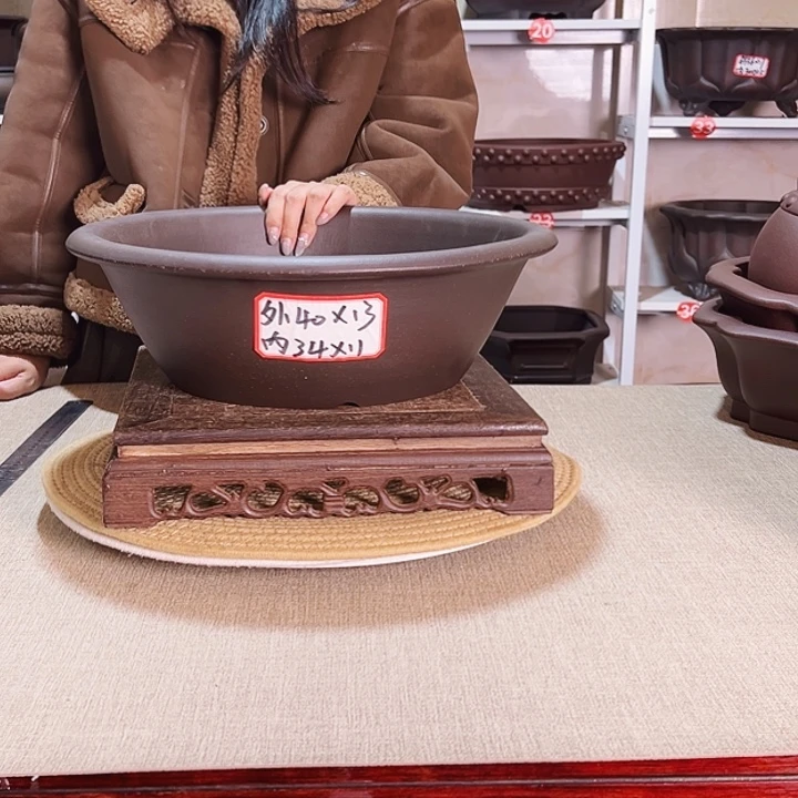 紫砂花盆紫砂花盆