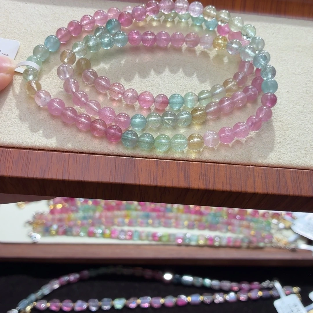 碧玺手串未镶嵌两天看货期