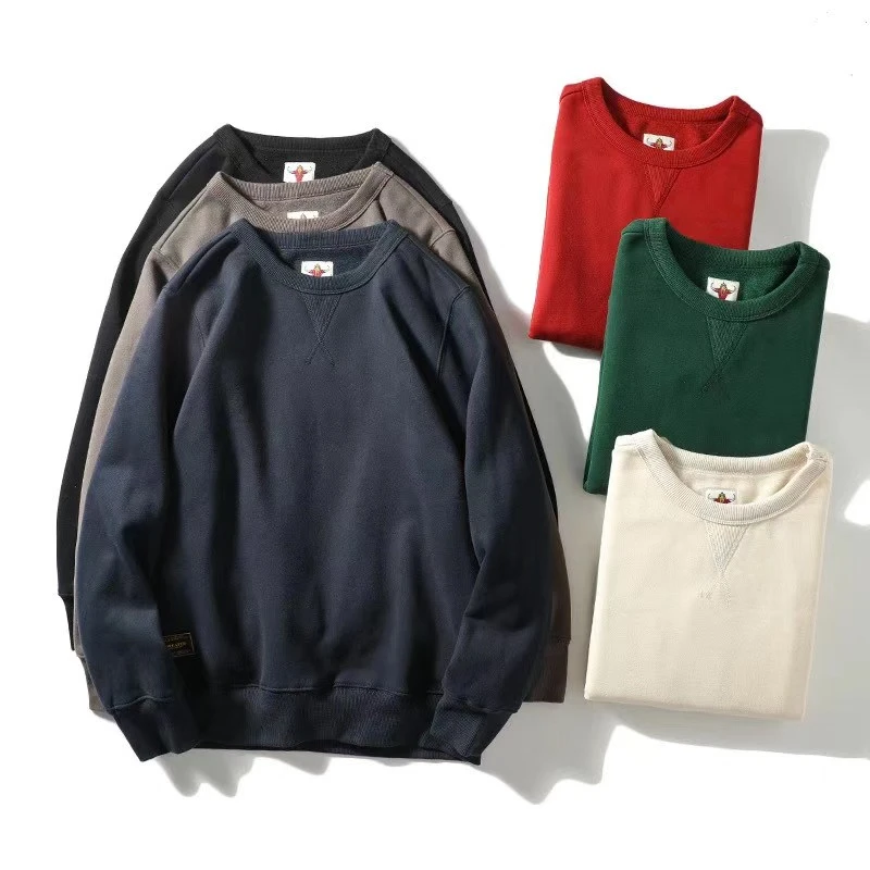 出香港单 男士秋冬户外机能加绒加厚保暖圆领卫衣 打底衫6600