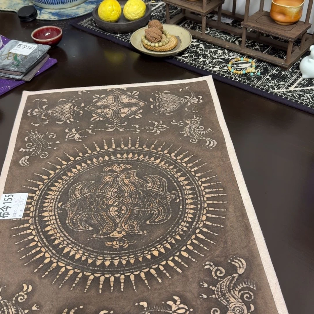 棉155大尺寸蜡花一张