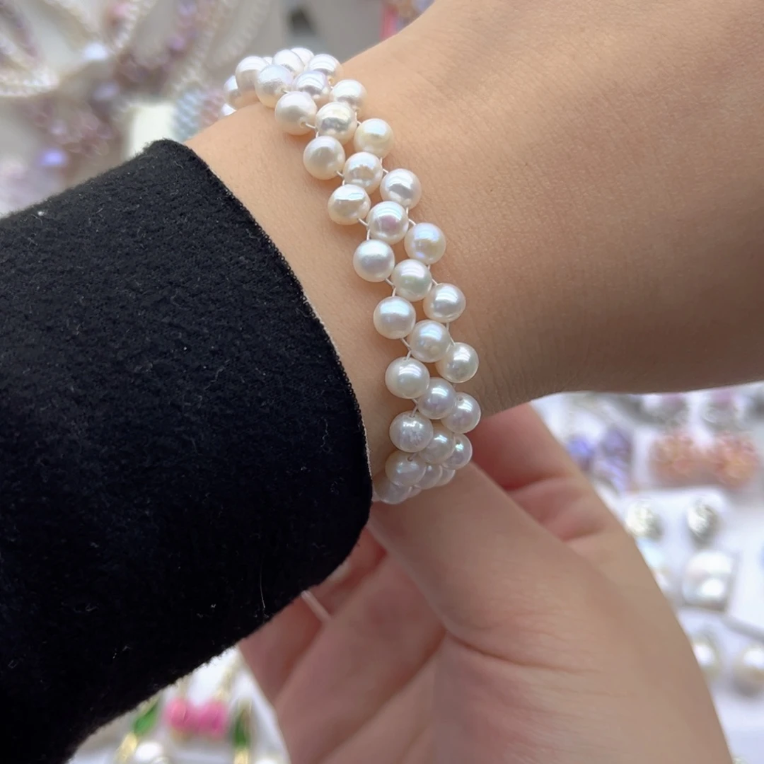 淡水珍珠未镶嵌颈饰