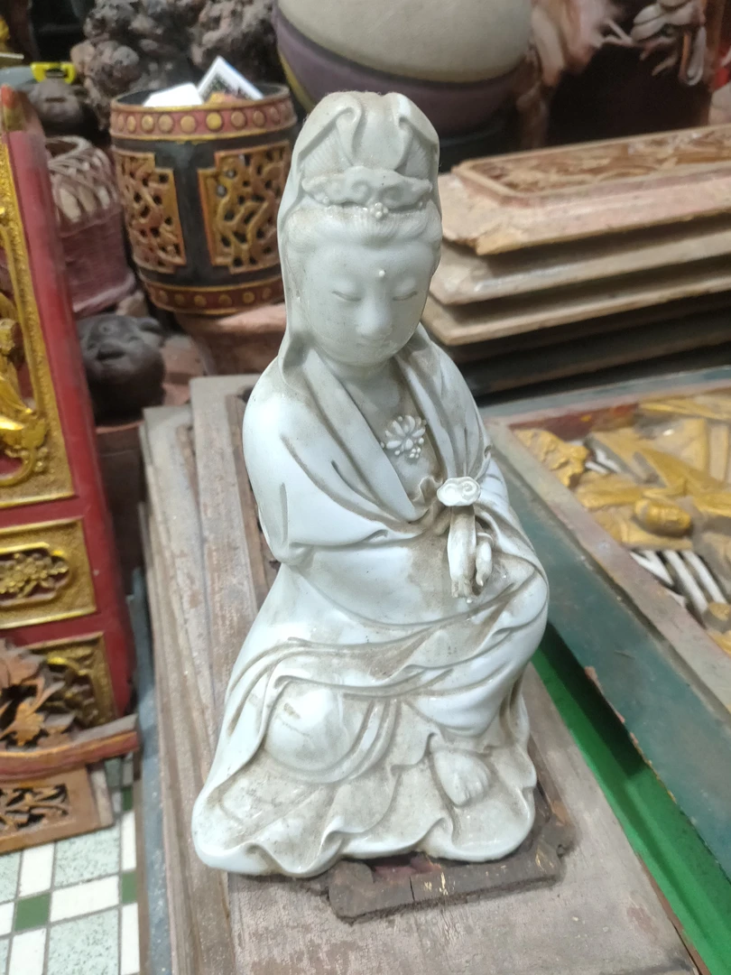 德化白瓷如意观音