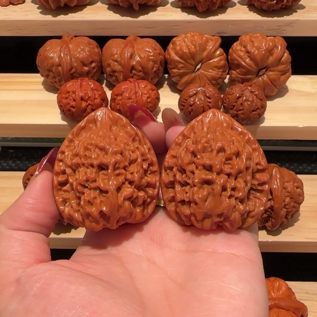 吊坠文玩核桃官帽43精品3085